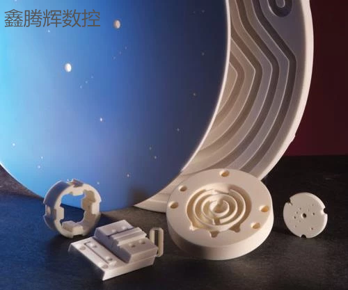 從這個(gè)樣本可以看出陶瓷加工的陶瓷工件的多樣性和復(fù)雜性，圓盤直徑12英寸